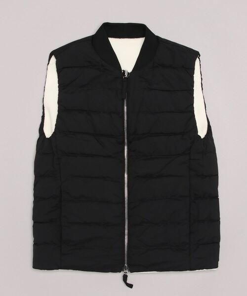 DUVETICA（デュベティカ）の「DUVETICA/デュベティカ/CAPRAIA/カプライア/VEST（ダウンベスト・メンズ・ブラック/ホワイト・48/46）」の4枚目の写真