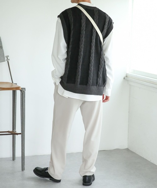 アーバンリサーチSENSE OF PLACEノーカラー　セットアップL アーバンリサーチSENSE OF PLACEノーカラー セットアップL