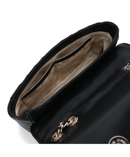 Guess（ゲス）の「KEILLAH Convertible Crossbody Flap（ショルダーバッグ・レディース・ホワイト/ブラック・ONE SIZE）」の3枚目の写真