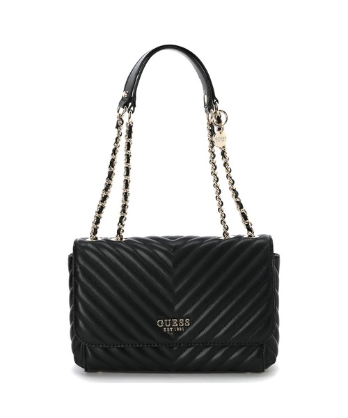 Guess（ゲス）の「KEILLAH Convertible Crossbody Flap（ショルダーバッグ・レディース・ホワイト/ブラック・ONE SIZE）」の8枚目の写真