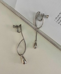 CAPRICIEUX LE'MAGE | 〈GOLDY/ゴールディ〉アシメドロップイヤリング(イヤリング)