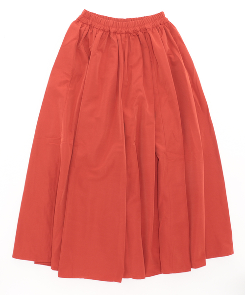 STYLEBLOCK（スタイルブロック）の「ソフトグログランマキシスカート（スカート・レディース・ホワイト系その他/マスタード/ブルー/オリーブ/ブラック/テラコッタ・M）」の5枚目の写真