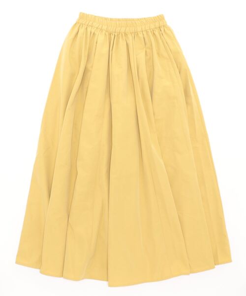 STYLEBLOCK（スタイルブロック）の「ソフトグログランマキシスカート（スカート・レディース・ホワイト系その他/マスタード/ブルー/オリーブ/ブラック/テラコッタ・M）」の6枚目の写真