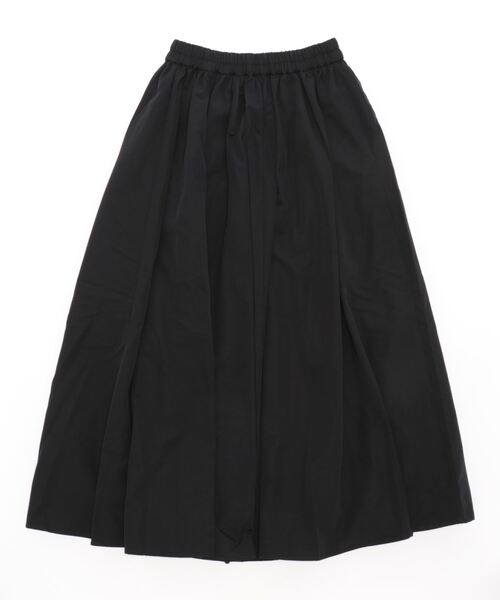 STYLEBLOCK（スタイルブロック）の「ソフトグログランマキシスカート（スカート・レディース・ホワイト系その他/マスタード/ブルー/オリーブ/ブラック/テラコッタ・M）」の4枚目の写真