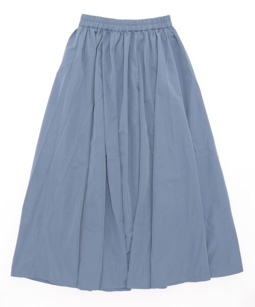 STYLEBLOCK（スタイルブロック）の「ソフトグログランマキシスカート（スカート・レディース・ホワイト系その他/マスタード/ブルー/オリーブ/ブラック/テラコッタ・M）」の8枚目の写真