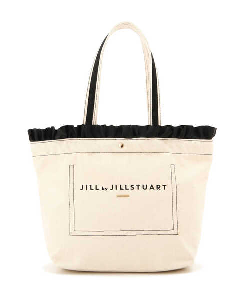 JILL by JILL STUART(ジルバイジルスチュアート)の「◇フリルトップトート(トートバッグ・レディース・ホワイト/パープル/グレー・FREE)」の7枚目の写真