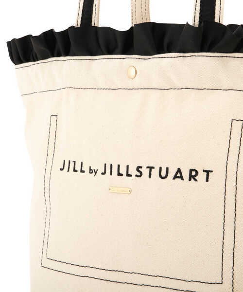 JILL by JILL STUART(ジルバイジルスチュアート)の「◇フリルトップトート(トートバッグ・レディース・ホワイト/パープル/グレー・FREE)」の14枚目の写真