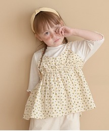 Lycee mine | 5分袖アソートキャミドッキングトップス(Tシャツ/カットソー)