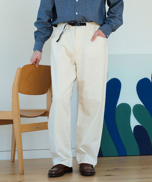 DANTON（ダントン）の「DANTON / COLOR DENIM EASY PANTS（その他パンツ・メンズ・インディゴブルー/ホワイト系その他7・40/38）」の15枚目の写真