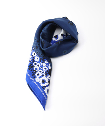 【NOMA t.d. / ノーマ ティーディー】Draw Your Garden Silk Bandana