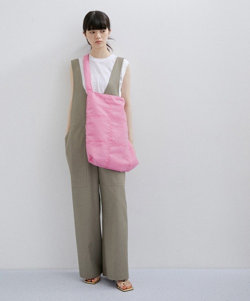 ADAM ET ROPE'（アダムエロペ）の「【A4対応】ワンショルダーシアーバッグ（トートバッグ・レディース・ブラック/ピンク・FREE）」の7枚目の写真