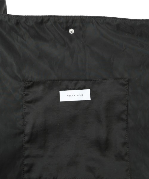 ADAM ET ROPE'（アダムエロペ）の「【A4対応】ワンショルダーシアーバッグ（トートバッグ・レディース・ブラック/ピンク・FREE）」の8枚目の写真