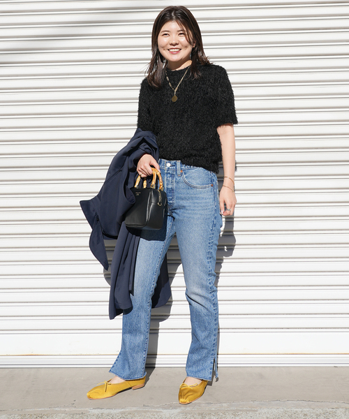 SLOBE IENA（スローブイエナ）の「【Levi’s/リーバイス】SLOBE別注501デニムパンツ（デニムパンツ・レディース・ブルー・25cm/24cm/28cm/23cm/26cm/27cm/29cm）」の8枚目の写真