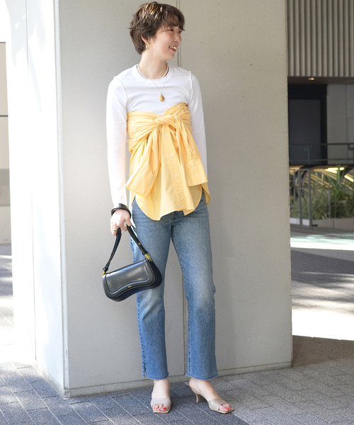 SLOBE IENA（スローブイエナ）の「【Levi’s/リーバイス】SLOBE別注501デニムパンツ（デニムパンツ・レディース・ブルー・25cm/24cm/28cm/23cm/26cm/27cm/29cm）」の12枚目の写真