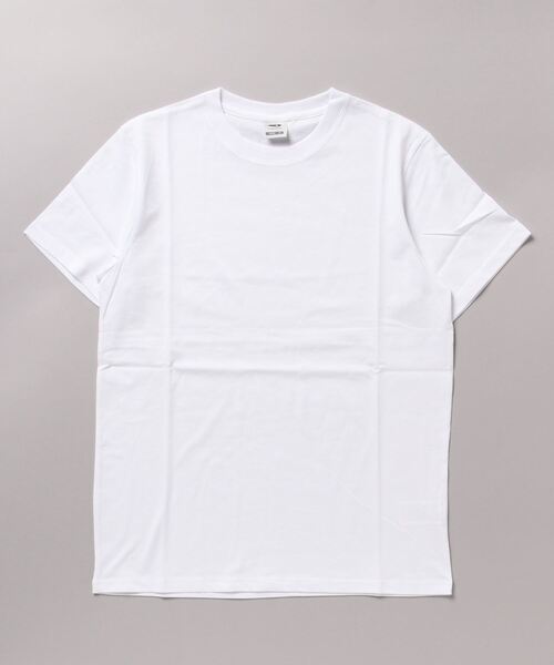 TIGORA(ティゴラ)の「ティゴラ TIGORA USAコットンクルーネックTシャツ(Tシャツ/カットソー・メンズ・ホワイト/ダークブルー/ブラック/カーキ/ベージュ/ブルーグレー・3L/L/LL/M/S)」の2枚目の写真