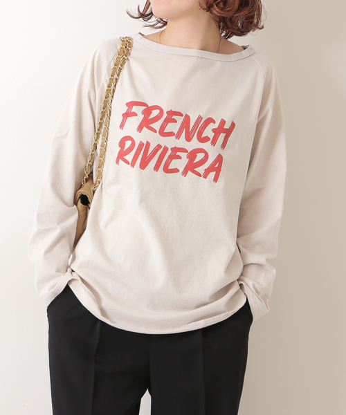 新品未使用　Spick & Span リネン天竺ラグランロンT リネン天竺ラグランロンT（Tシャツ／カットソー）｜Spick and Span