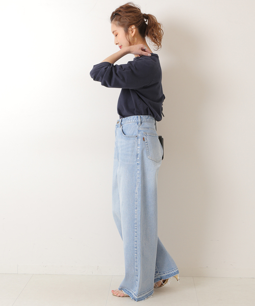 Spick & Span（スピックアンドスパン）の「ロゴラグランロンT（Tシャツ