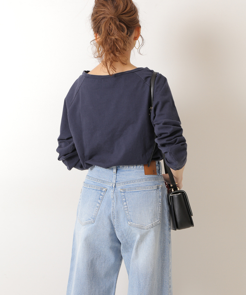 Spick &amp; span ラグランロゴロンT Spick & Span（スピックアンドスパン）の「ロゴラグランロンT（Tシャツ