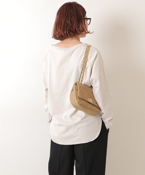 Spick & Span（スピックアンドスパン）の「ロゴラグランロンT（Tシャツ