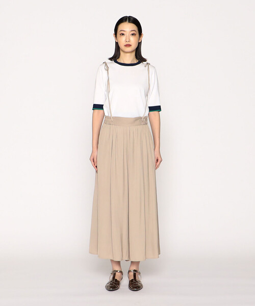 COMME CA ISM（コムサイズム）の「２ＷＡＹ　サスペンダー付スカーチョ（その他パンツ・レディース・ブラック/グリーン/ベージュ・SMALL/MEDIUM/LARGE）」の13枚目の写真