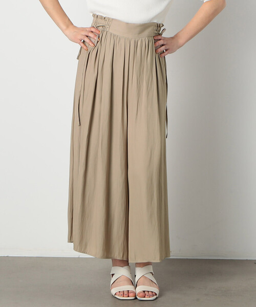 COMME CA ISM（コムサイズム）の「２ＷＡＹ　サスペンダー付スカーチョ（その他パンツ・レディース・ブラック/グリーン/ベージュ・SMALL/MEDIUM/LARGE）」の14枚目の写真