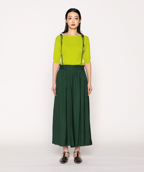 COMME CA ISM（コムサイズム）の「２ＷＡＹ　サスペンダー付スカーチョ（その他パンツ・レディース・ブラック/グリーン/ベージュ・SMALL/MEDIUM/LARGE）」の20枚目の写真