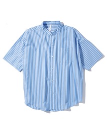 ビッグシルエット」に該当するレディースのシャツ/ブラウス（ブルー