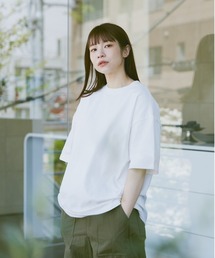 flaner | Loose half sleeve tee/ルーズハーフスリーブT(Tシャツ/カットソー)