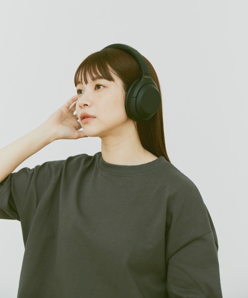 flaner（フラネ）の「Loose half sleeve tee/ルーズハーフスリーブT（Tシャツ/カットソー・レディース・グレー/チャコールグレー/ホワイト・MEDIUM/LARGE）」の18枚目の写真