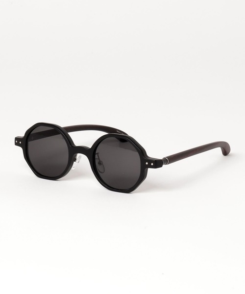 ブラックオーバルサングラス ケース付き GUCCI ヴィンテージ