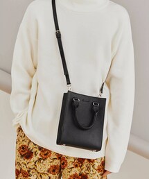 tk.TAKEO KIKUCHI | ハンドルスクエアショルダーバッグ(ショルダーバッグ)