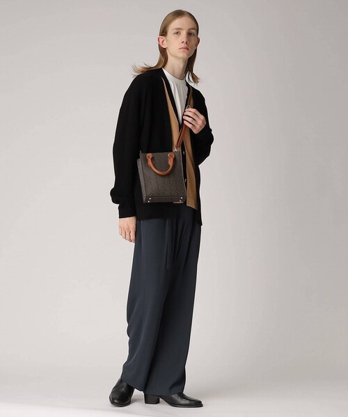 tk.TAKEO KIKUCHI（ティーケータケオキクチ）の「◆ハンドルスクエアショルダーバッグ（ショルダーバッグ・メンズ・ブラック系1/ブラウン系その他6/ブラック系4/ブラック系3・00）」の15枚目の写真