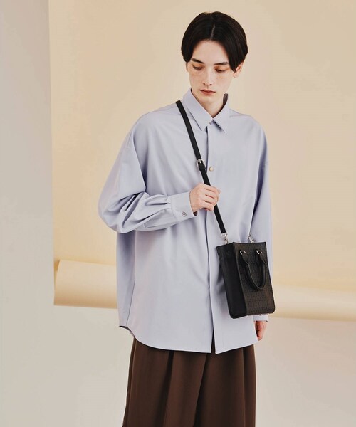 tk.TAKEO KIKUCHI（ティーケータケオキクチ）の「◆ハンドルスクエアショルダーバッグ（ショルダーバッグ・メンズ・ブラック系1/ブラウン系その他6/ブラック系4/ブラック系3・00）」の11枚目の写真