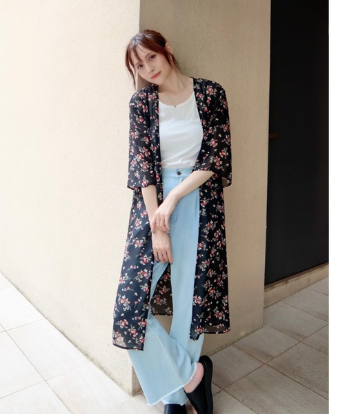 CECIL McBEE（セシルマクビー）の「花柄トッパーインナーSET