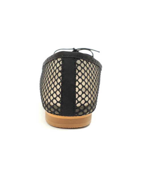 JILL STUART（ジルスチュアート）の「◆バレエフラットシューズ（バレエシューズ・レディース・シルバー/ブラック・23.0cm/23.5cm/24.0cm）」の7枚目の写真