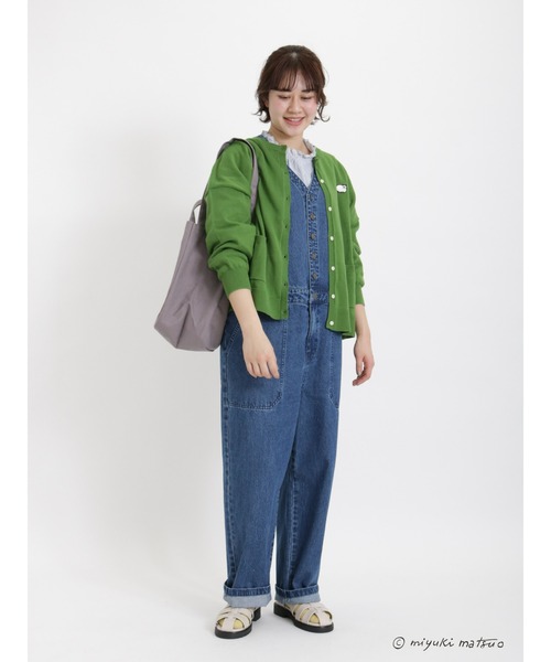 Samansa Mos2（サマンサ モスモス）の「【miyuki matsuo × SamansaMos2】カーディガン（カーディガン/ボレロ・レディース・チャコール/キナリ/ピンク/グリーン・ﾌﾘ-）」の11枚目の写真