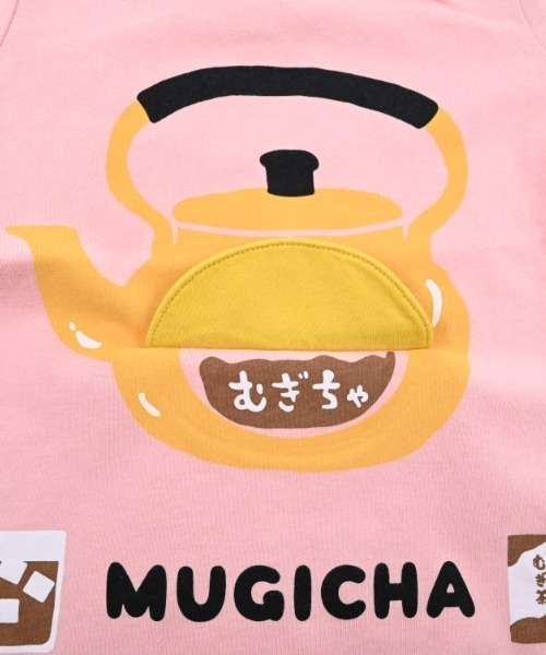 CHEEK ROOM（チークルーム）の「CHEEK ROOM/チークルーム むぎちゃTシャツ（Tシャツ/カットソー・キッズ・オフホワイト/サックスブルー・80ｃｍ/110cm/120cm/90cm/130cm/100cm）」の10枚目の写真