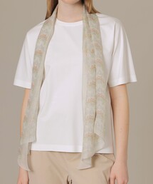 MACKINTOSH LONDON（マッキントッシュ ロンドン）の「【BIBURY FLOWER 002】剣先スカーフ（ストール/ショール）」