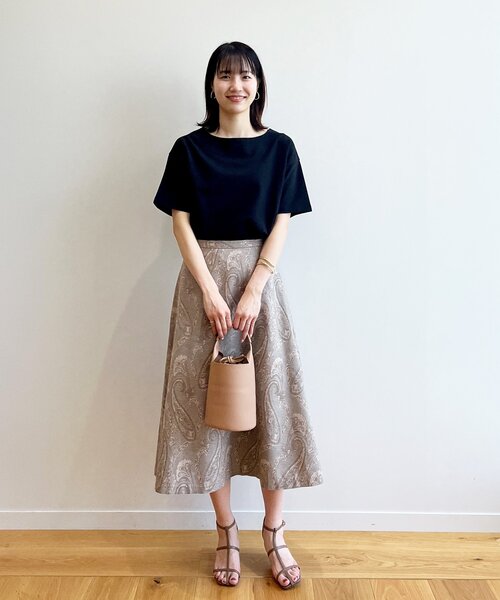 OPAQUE.CLIP（オペークドットクリップ）の「◆バケツ型トートバッグ【ポーチ取り外し可】（トートバッグ・レディース・ブラック/キャメル・00）」の14枚目の写真