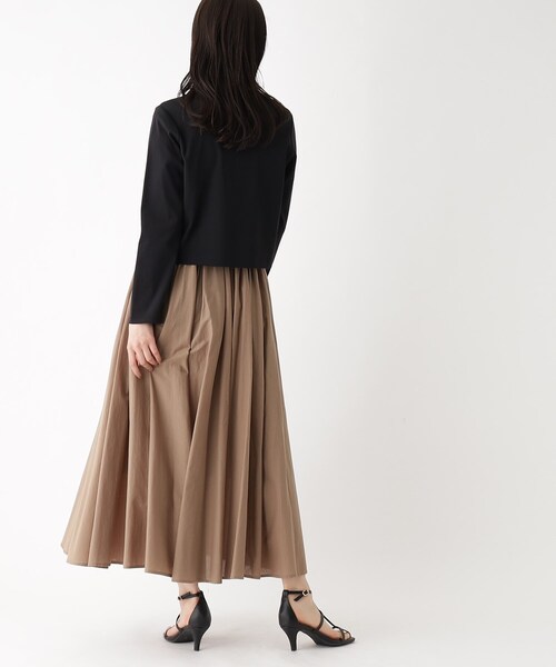 OPAQUE.CLIP（オペークドットクリップ）の「◆【大草直子さんコラボ】スナップボタンカーディガン（カーディガン/ボレロ・レディース・ブラック/ベビーピンク/ホワイト系その他3/ホワイト系・38/40）」の15枚目の写真