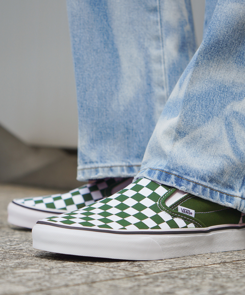 JOINT WORKS(ジョイントワークス)の「【VANS / バンズ】 CLASSIC SLIP-ON(スニーカー・メンズ・グリーン・26cm/27cm/28cm)」の3枚目の写真