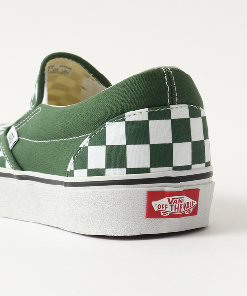 JOINT WORKS(ジョイントワークス)の「【VANS / バンズ】 CLASSIC SLIP-ON(スニーカー・メンズ・グリーン・26cm/27cm/28cm)」の11枚目の写真