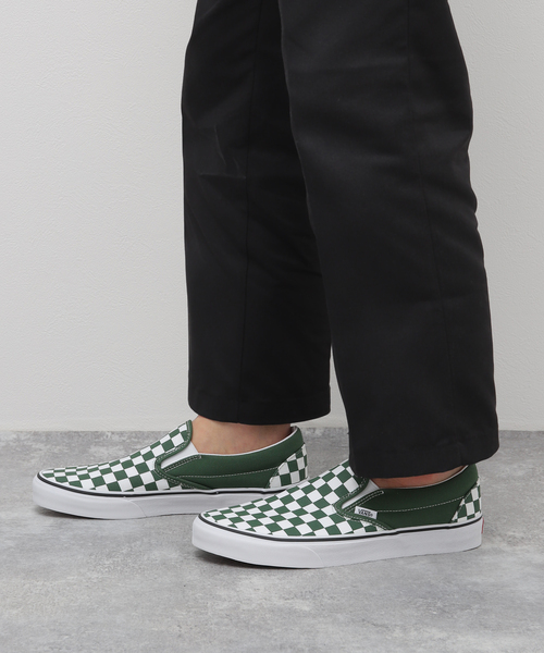 JOINT WORKS(ジョイントワークス)の「【VANS / バンズ】 CLASSIC SLIP-ON(スニーカー・メンズ・グリーン・26cm/27cm/28cm)」の19枚目の写真