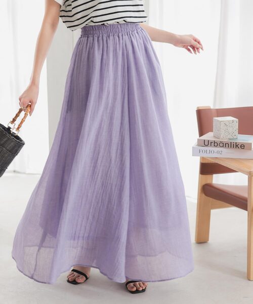 KOBE LETTUCE（コウベレタス）の「イージーケアコットン混ガーゼドレープパンツ（その他パンツ・レディース・チャコール/ネイビー/ブラック/ピンク/グレイッシュベージュ/ブルー/モカ/ラベンダー/ミント/ロイヤルブルー/ブラウン/ピンク系/レッド・1/2）」の10枚目の写真