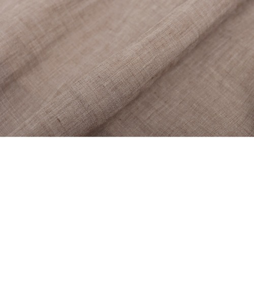 KOBE LETTUCE（コウベレタス）の「イージーケアコットン混ガーゼドレープパンツ（その他パンツ・レディース・チャコール/ネイビー/ブラック/ピンク/グレイッシュベージュ/ブルー/モカ/ラベンダー/ミント/ロイヤルブルー/ブラウン/ピンク系/レッド・1/2）」の14枚目の写真