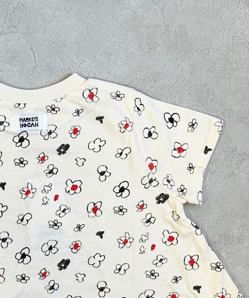 HOGAN RANCH WEAR(ホーガンランチウエア)の「キャンディーペーパーハンソデワンピース(80~140cm)(ワンピース・キッズ・ピンク/グリーン/オレンジ/パープル/ブラック/オフホワイト・80/90/95/100/110/120/130/140)」の9枚目の写真