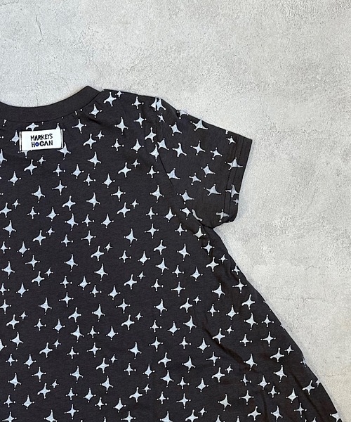 HOGAN RANCH WEAR(ホーガンランチウエア)の「キャンディーペーパーハンソデワンピース(80~140cm)(ワンピース・キッズ・ピンク/グリーン/オレンジ/パープル/ブラック/オフホワイト・80/90/95/100/110/120/130/140)」の8枚目の写真