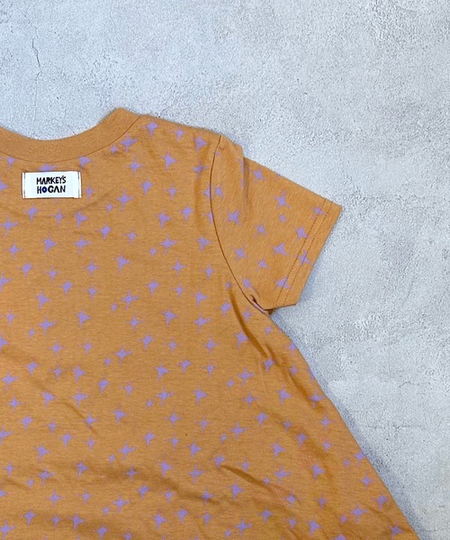 HOGAN RANCH WEAR(ホーガンランチウエア)の「キャンディーペーパーハンソデワンピース(80~140cm)(ワンピース・キッズ・ピンク/グリーン/オレンジ/パープル/ブラック/オフホワイト・80/90/95/100/110/120/130/140)」の13枚目の写真