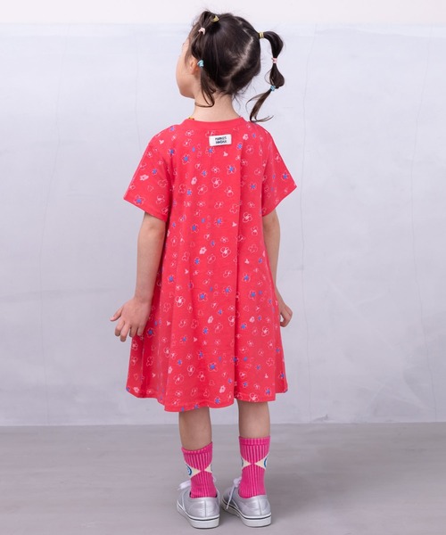 HOGAN RANCH WEAR(ホーガンランチウエア)の「キャンディーペーパーハンソデワンピース(80~140cm)(ワンピース・キッズ・ピンク/グリーン/オレンジ/パープル/ブラック/オフホワイト・80/90/95/100/110/120/130/140)」の15枚目の写真