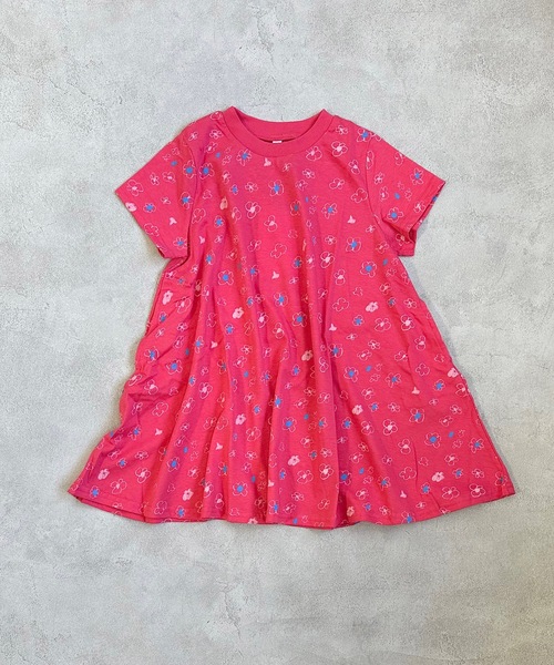 HOGAN RANCH WEAR(ホーガンランチウエア)の「キャンディーペーパーハンソデワンピース(80~140cm)(ワンピース・キッズ・ピンク/グリーン/オレンジ/パープル/ブラック/オフホワイト・80/90/95/100/110/120/130/140)」の17枚目の写真